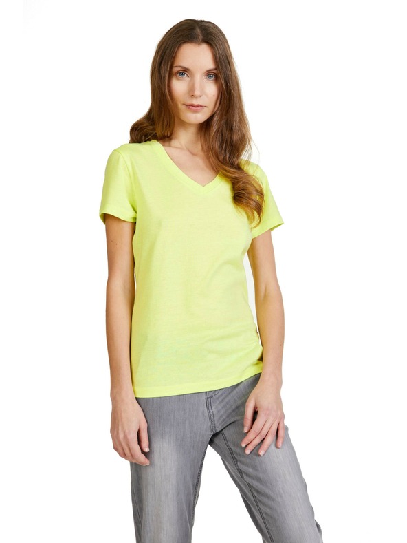 Sam 73 Neonsárga női póló SAM 73 Claudia