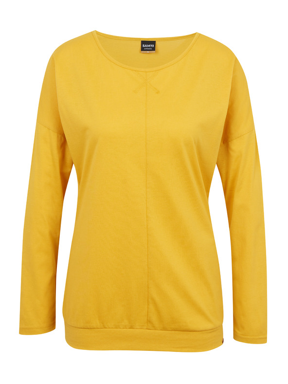 Sam 73 Sárga női alap hosszú ujjú póló SAM 73 Azuka
