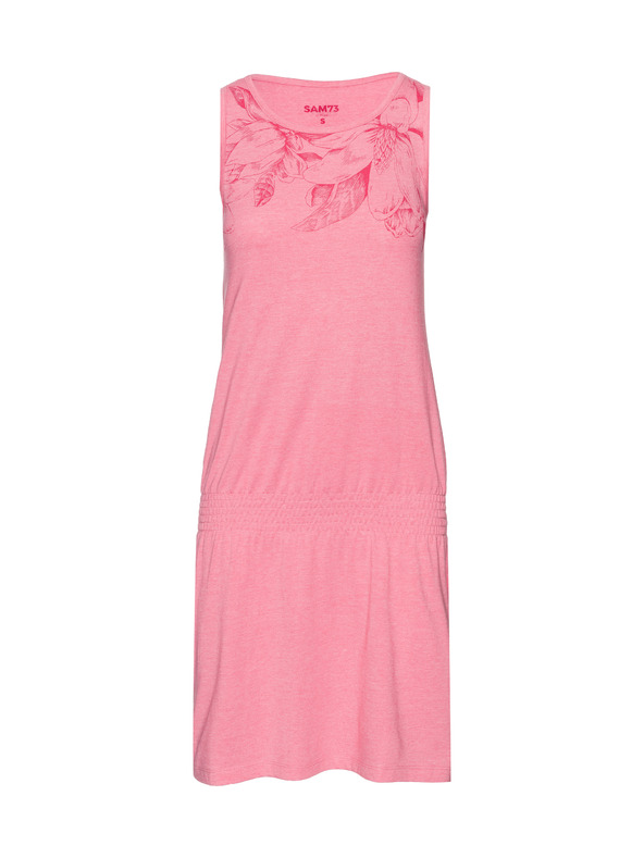 Sam 73 Rózsaszín SAM 73 mintás női ruha