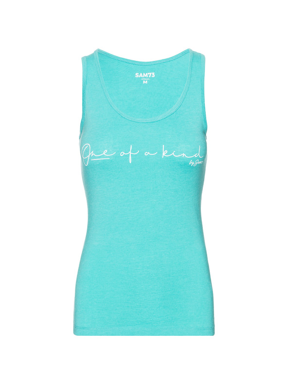 Sam 73 Türkiz SAM 73 feliratos női trikó