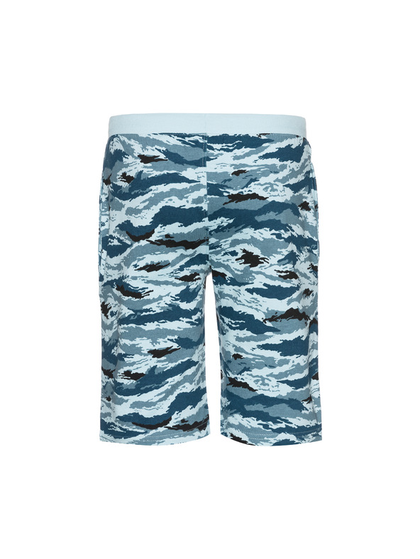 Sam 73 Kék SAM 73 mintás fiú rövidnadrág