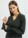 Orsay ORSAY fekete mintás női blúz