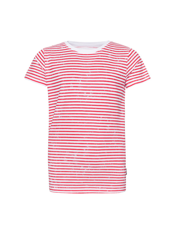 Sam 73 Piros-fehér csíkos gyerek póló SAM 73
