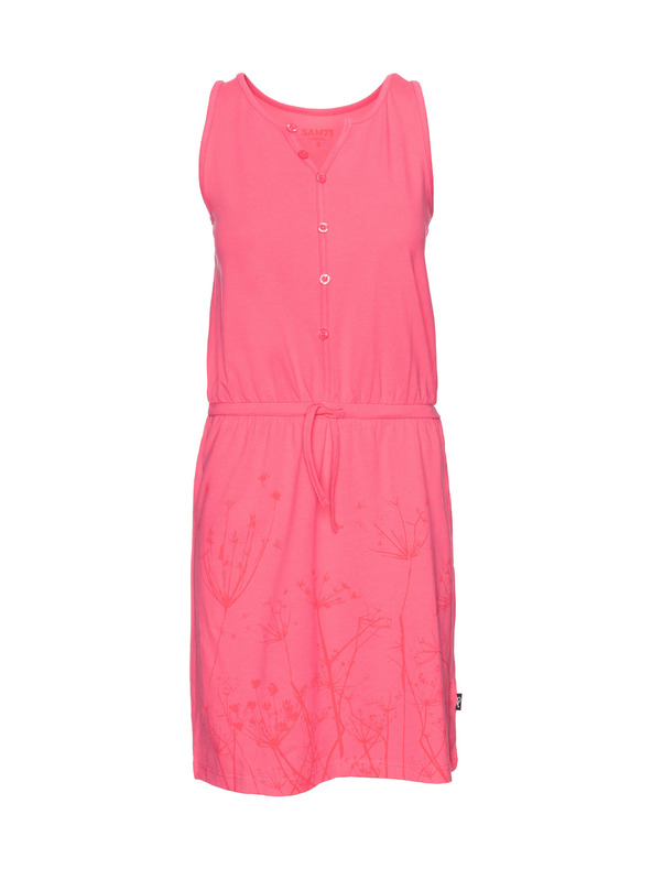 Sam 73 Rózsaszín SAM 73 nyomott mintás ruha