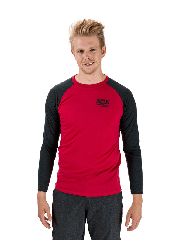 Sam 73 Piros SAM 73 Amit férfi póló