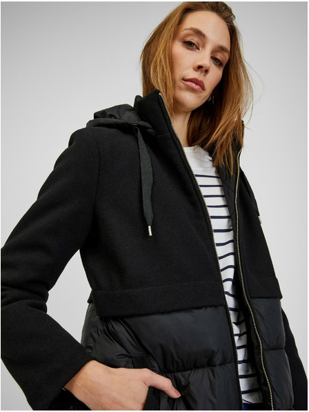 Orsay ORSAY fekete steppelt női kabát