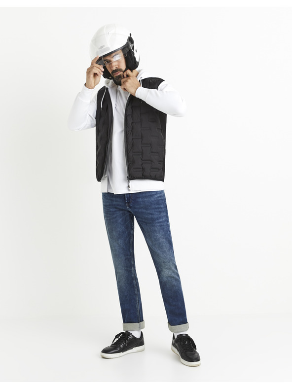 Celio Kék slim fit farmer Celio Sokreen