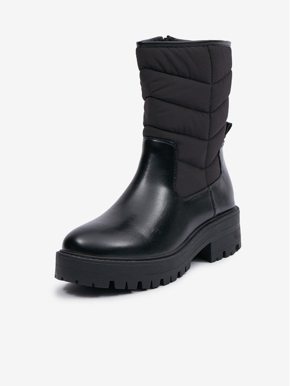 Orsay ORSAY fekete női téli bokacsizma