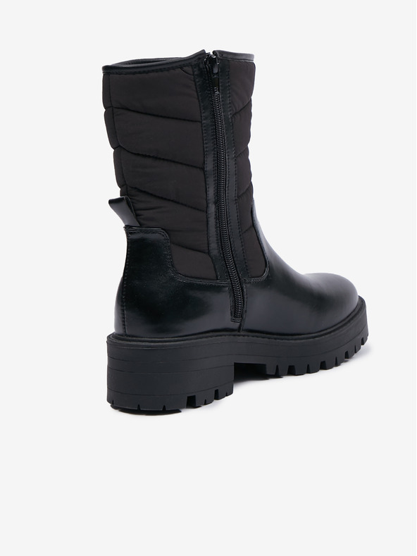 Orsay ORSAY fekete női téli bokacsizma