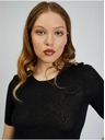 Orsay ORSAY fekete kötött női pulóver