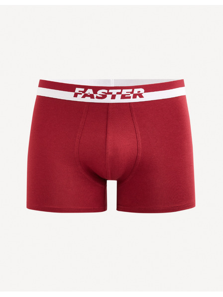 Celio Piros férfi boxeralsó Celio Gibofaster