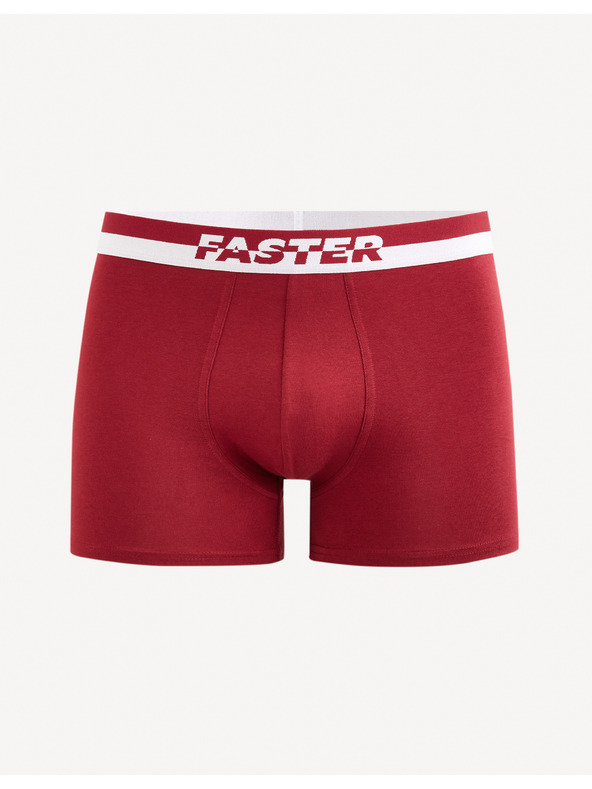 Celio Piros férfi boxeralsó Celio Gibofaster