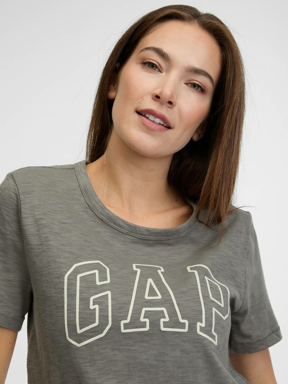 GAP GAP logó v-ss camo arch póló