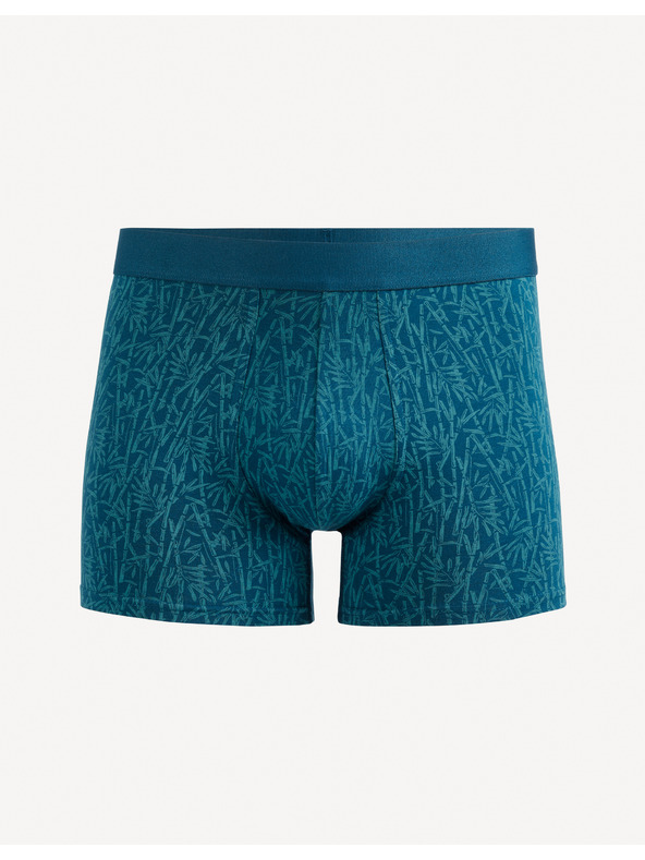 Celio Kék férfi mintás boxeralsó Celio Jibobamb