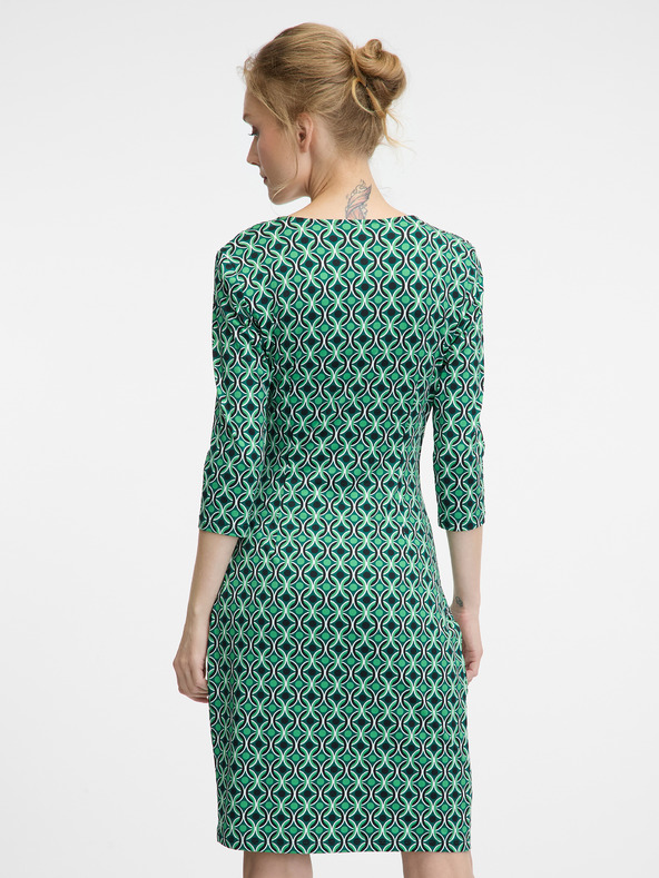 Orsay ORSAY zöld női térdig érő ruha