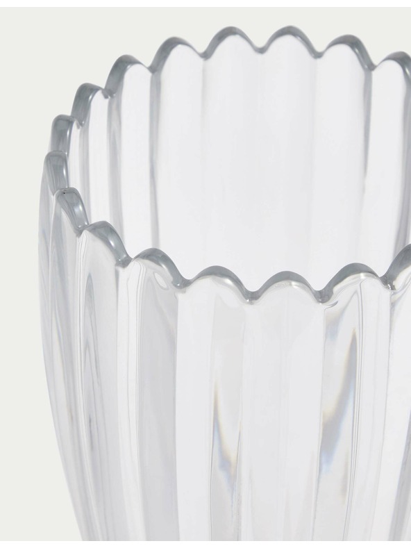 Marks & Spencer Üvegváza kúpos peremmel Marks & Spencer bézs színű