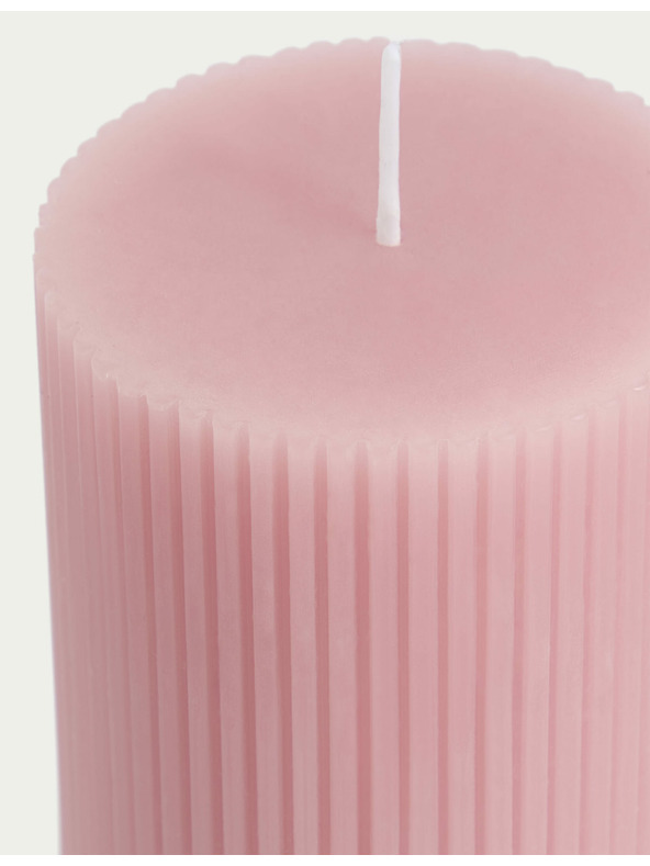 Marks & Spencer Marks & Spencer rózsaszínű oszlopos gyertya