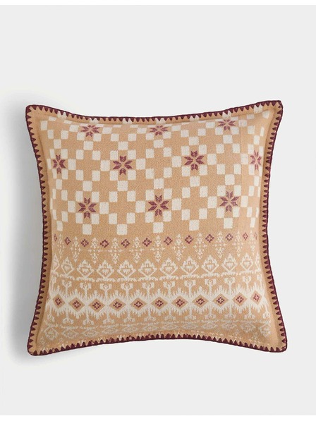 Marks & Spencer Marks & Spencer hímzett takaró Sierra, lila tiszta pamutból