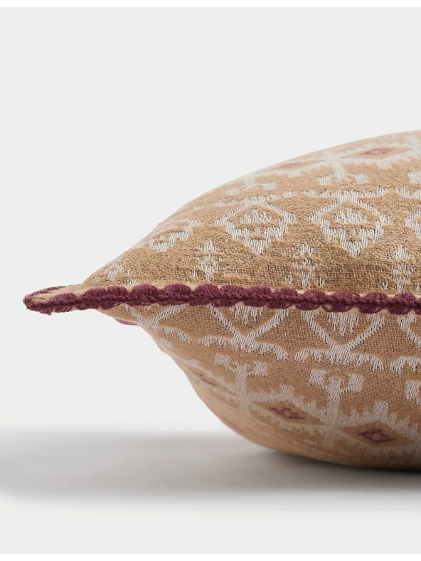 Marks & Spencer Marks & Spencer hímzett takaró Sierra, lila tiszta pamutból