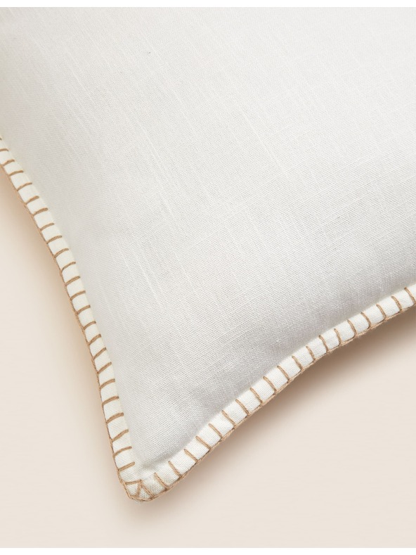 Marks & Spencer Marks & Spencer tiszta pamutból készült steppelt párna krémszínű