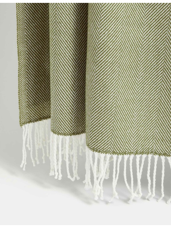 Marks & Spencer Marks & Spencer halszálkás mintás ágytakaró zöld