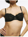 Marks & Spencer Balconette Jasmine melltartó merevítővel és csipkével, méret A–E Marks & Spencer fekete