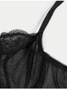 Marks & Spencer Balconette Jasmine melltartó merevítővel és csipkével, méret A–E Marks & Spencer fekete