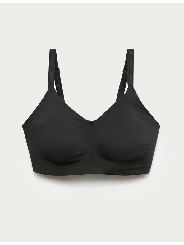 Marks & Spencer Flexifit™ teljes kosaras melltartó merevítő nélkül, 4-es méret, merevítővel. F-H Marks & Spencer fekete