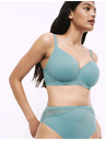 Marks & Spencer Sima Body Soft™ melltartó csontokkal és teli kosarakkal, méret F–H Marks & Spencer zöld