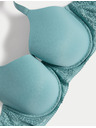 Marks & Spencer Sima Body Soft™ melltartó csontokkal és teli kosarakkal, méret F–H Marks & Spencer zöld