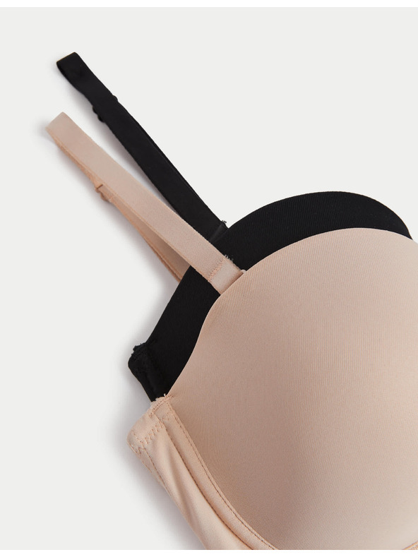 Marks & Spencer Párnázott melltartó, többféle viselet, méretezés. A-E, 2 db Marks & Spencer fekete