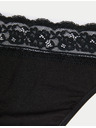 Marks & Spencer Pamut csipkebugyi lycrával, 5 csomag Marks & Spencer fekete