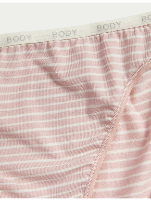 Marks & Spencer Marks & Spencer magas derekú alsónemű magas Supima pamuttartalommal, 4 db-os kék