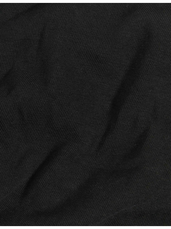 Marks & Spencer Alacsonyan dekoltált pamut és Lycra® rövidnadrág, 5 darabos csomag Marks & Spencer fekete