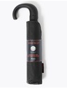 Marks & Spencer Újrahasznosított poliészter esernyő ívelt fogantyúval és Windtech™ technológiával Marks & Spencer black