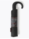 Marks & Spencer Újrahasznosított poliészter esernyő ívelt fogantyúval és Windtech™ technológiával Marks & Spencer black