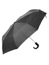 Marks & Spencer Újrahasznosított poliészter esernyő ívelt fogantyúval és Windtech™ technológiával Marks & Spencer black