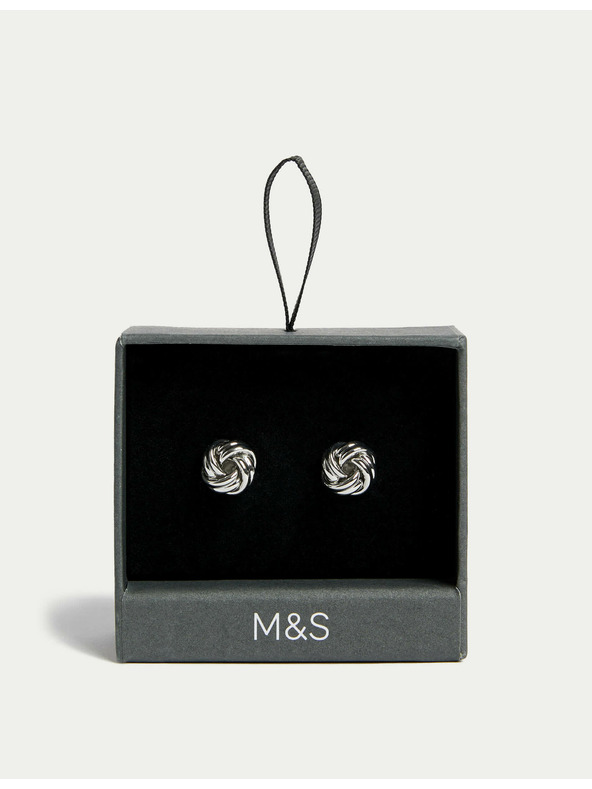 Marks & Spencer Marks & Spencer csomó formájú mandzsetta mandzsettagomb ezüst