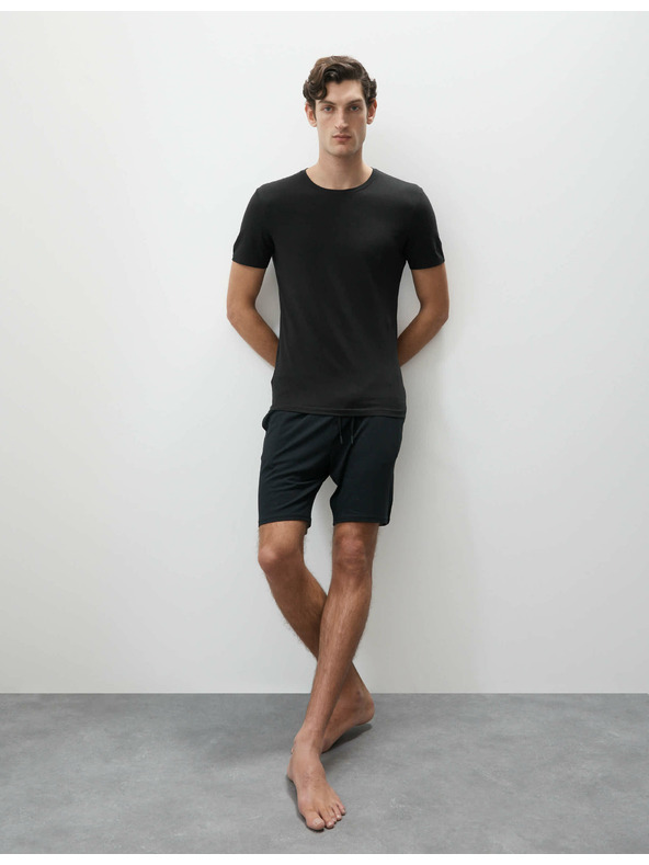 Marks & Spencer Marks & Spencer fekete Supima® pamut keverék trikó