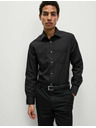 Marks & Spencer Marks & Spencer hosszú ujjú slim fit ing, 3 db csomagban fekete