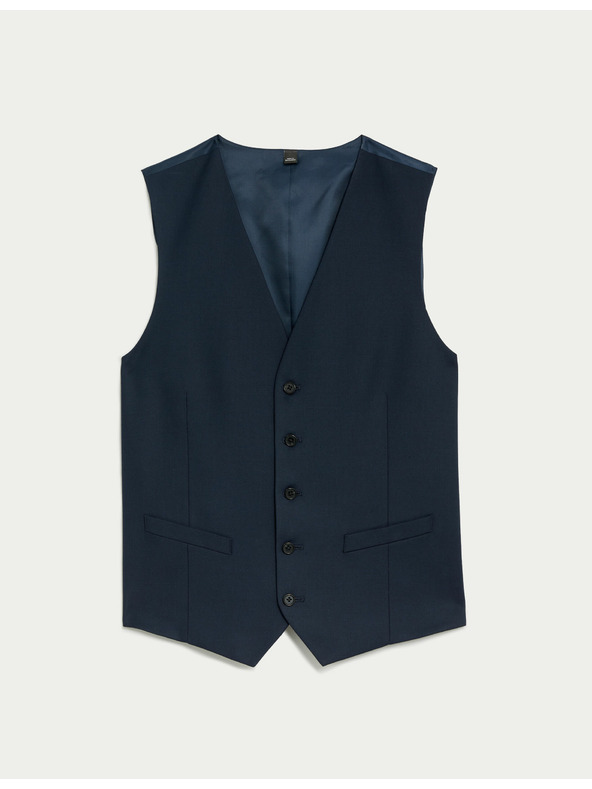 Marks & Spencer Öltönymellény Marks & Spencer tengerészkék