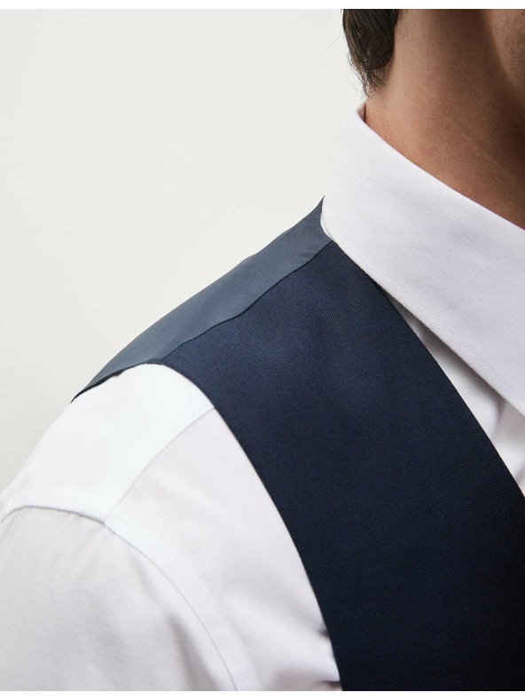 Marks & Spencer Öltönymellény Marks & Spencer tengerészkék