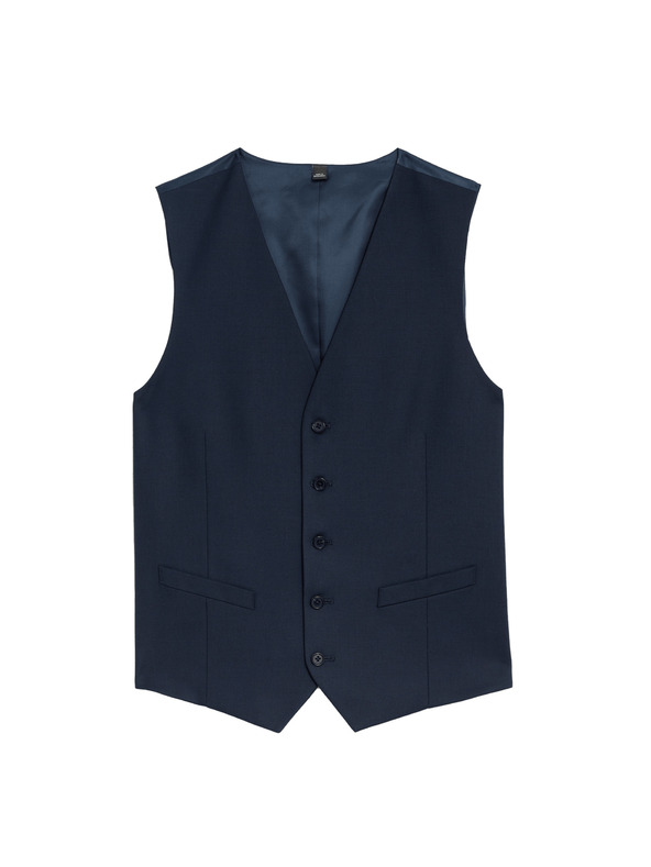 Marks & Spencer Öltönymellény Marks & Spencer tengerészkék