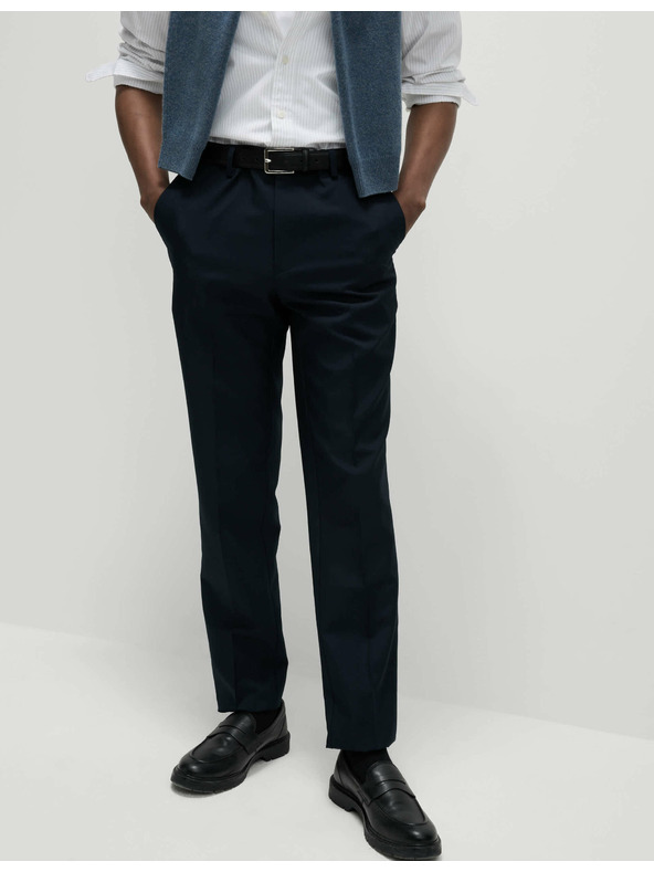 Marks & Spencer Harisnyanadrág, vékony szabású Marks & Spencer tengerészkék