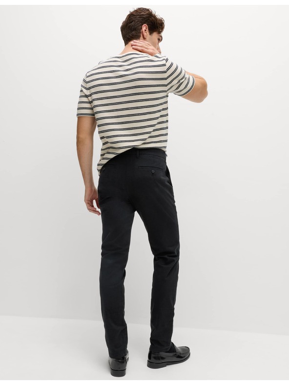 Marks & Spencer Marks & Spencer stretch chino slim fit harisnyanadrág fekete