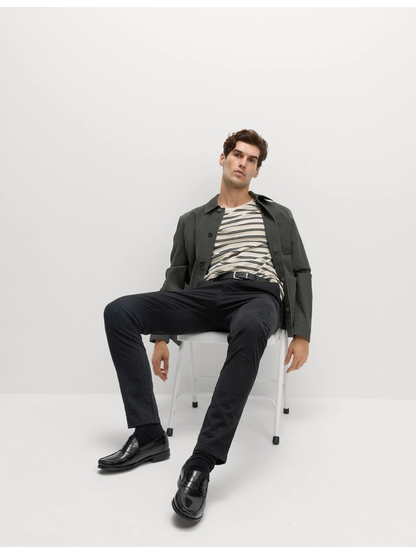 Marks & Spencer Marks & Spencer stretch chino slim fit harisnyanadrág fekete