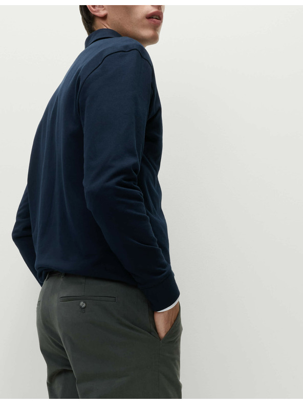 Marks & Spencer Stretch normál szabású chino nadrág Marks & Spencer szürke