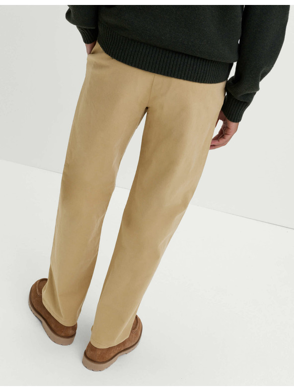 Marks & Spencer Marks & Spencer rugalmas chino nadrág laza szabással bézs