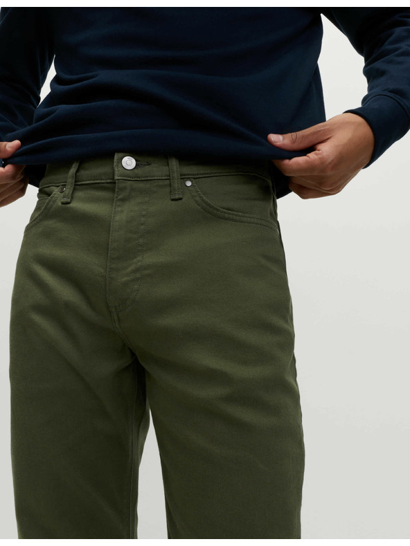 Marks & Spencer Sztreccs farmer szűkített szabással, Marks & Spencer zöld