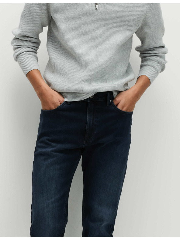 Marks & Spencer Marks & Spencer sztreccs chino nadrág szűk szabású, tengerészkék